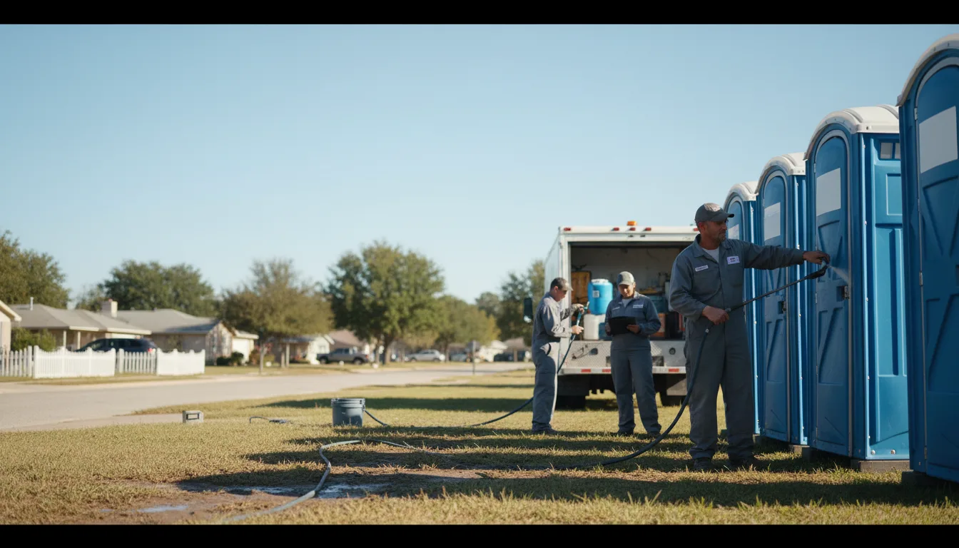 Long-Term Portable Toilet Rental in South Holland, IL near me